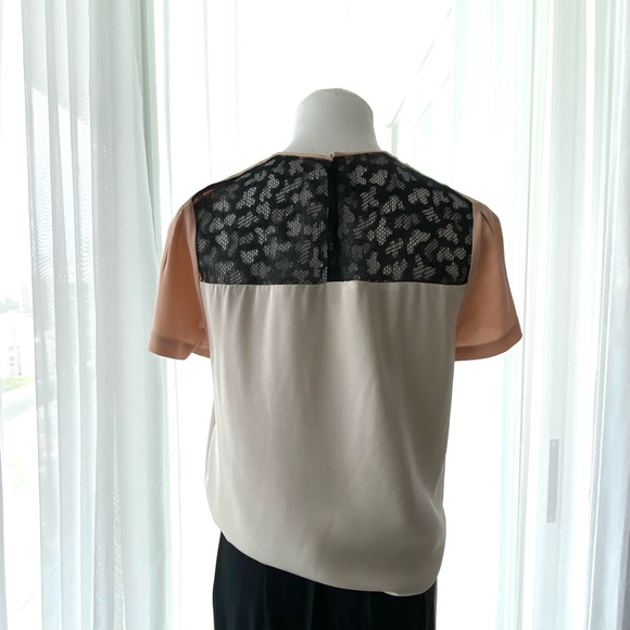 Diana Van Furstenberg Silk Top Sz.4 - Picture 2 of 4